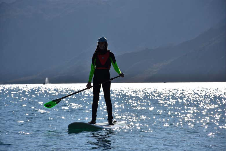 Snorkel y paddle surf en el Dique Punta Negra