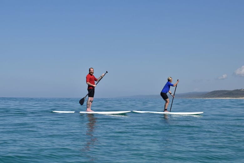 Tour en paddle surf por Double Island Point