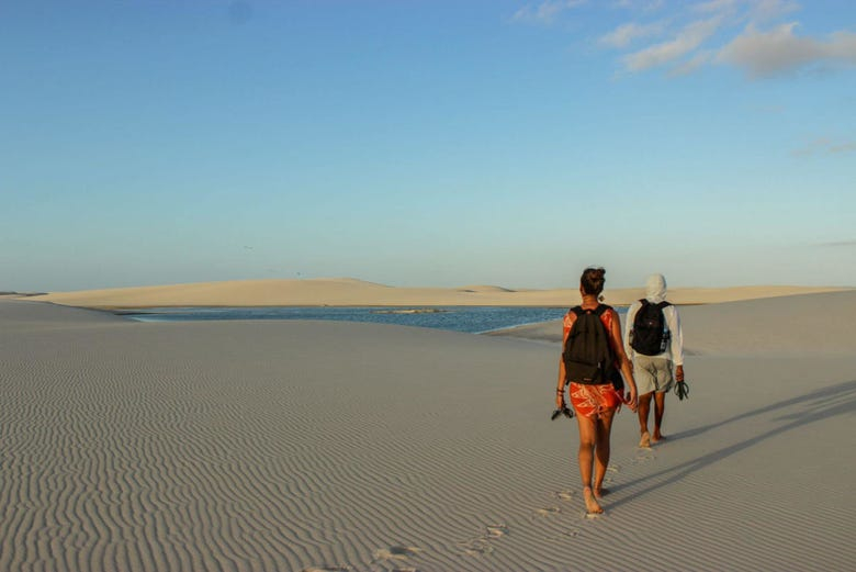 Ruta privada de trekking de 3 días de Barreirinhas a Santo Amaro