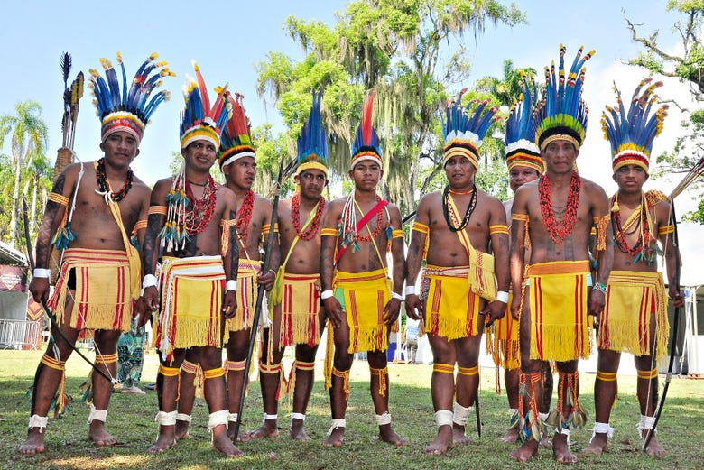 Visita a la tribu guaraní Ribeirão Silveira