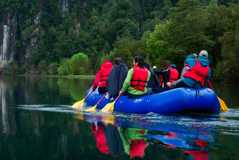 Rafting en los ríos Negro y Peulla