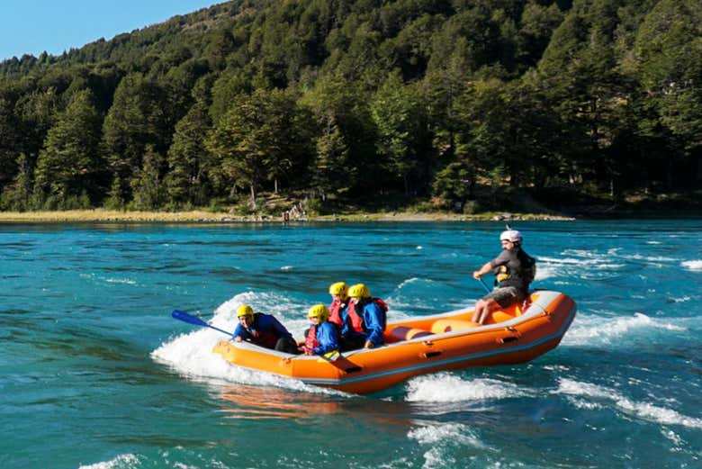 Rafting en el río Baker