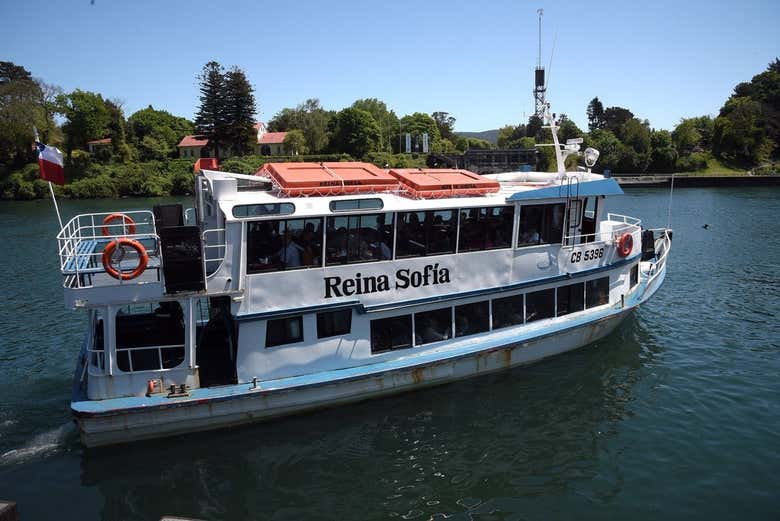 Paseo en barco por los ríos de Valdivia