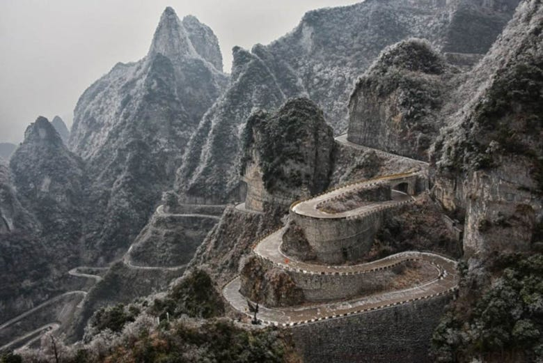 Excursión privada a la montaña Tianmen