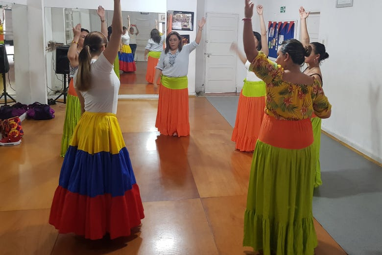 Clase de baile en Barranquilla