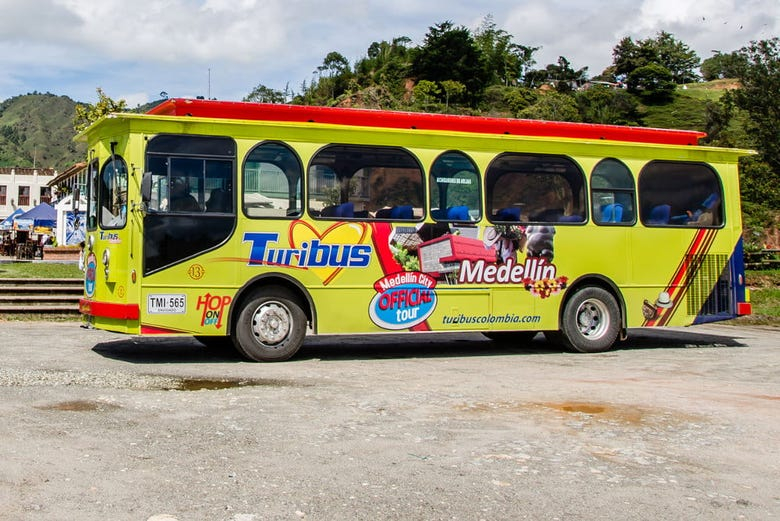 Autobús turístico de Medellín