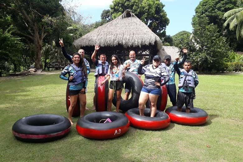 Tubing en el río Buritaca