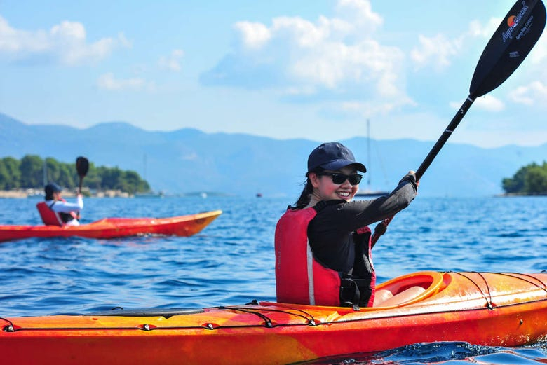 Tour en kayak por Korčula