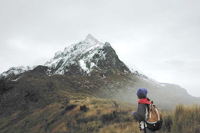 Trekking por el volcán Ruco Pichincha + Teleférico 