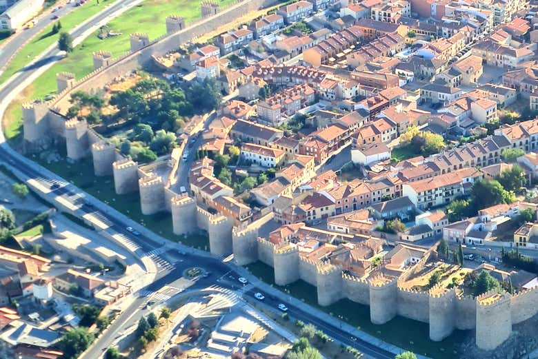 Paseo en avioneta por Ávila