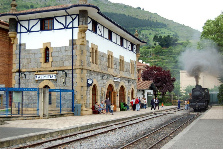 Visita guiada por el Museo Vasco del Ferrocarril