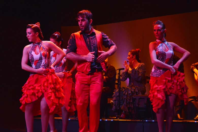 Espectáculo en el Palacio del Flamenco