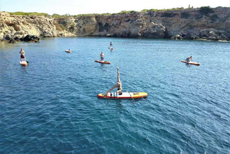 Snorkel y paddle surf en la Cala Codolar