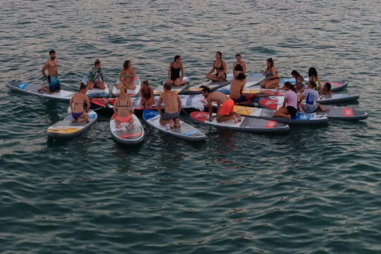 Tour en paddle surf por Dehesa de Campoamor