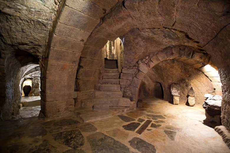 Visita a las bodegas subterráneas de Fermoselle