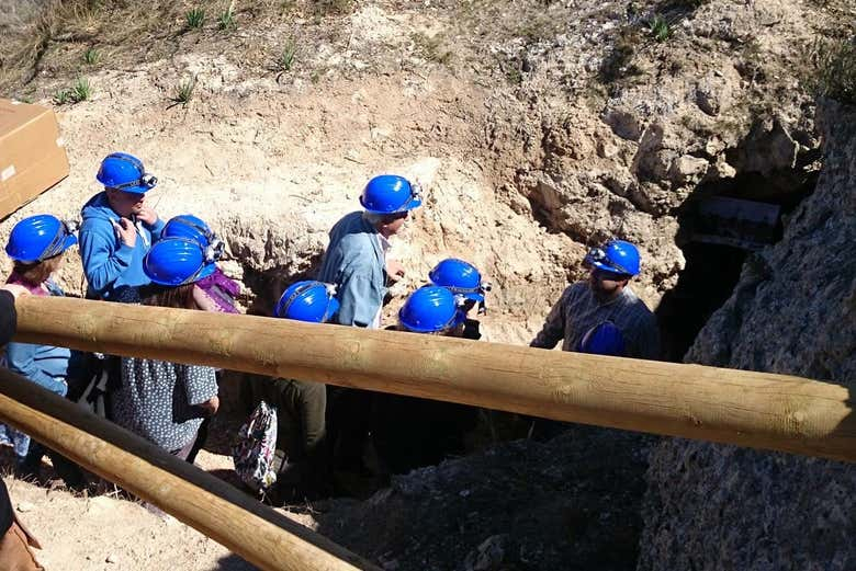 Visita guiada por las minas de Lapis Specularis