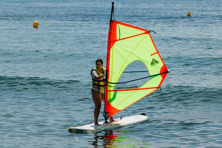 Curso de windsurf en La Ametlla de Mar