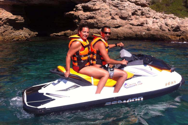 Tour en moto de agua por La Ametlla de Mar