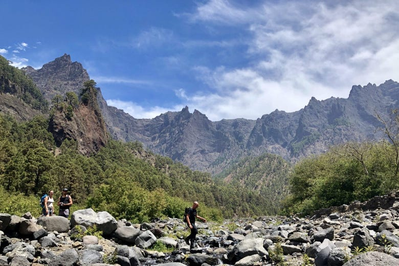 Senderismo por la Caldera de Taburiente desde Los Llanos