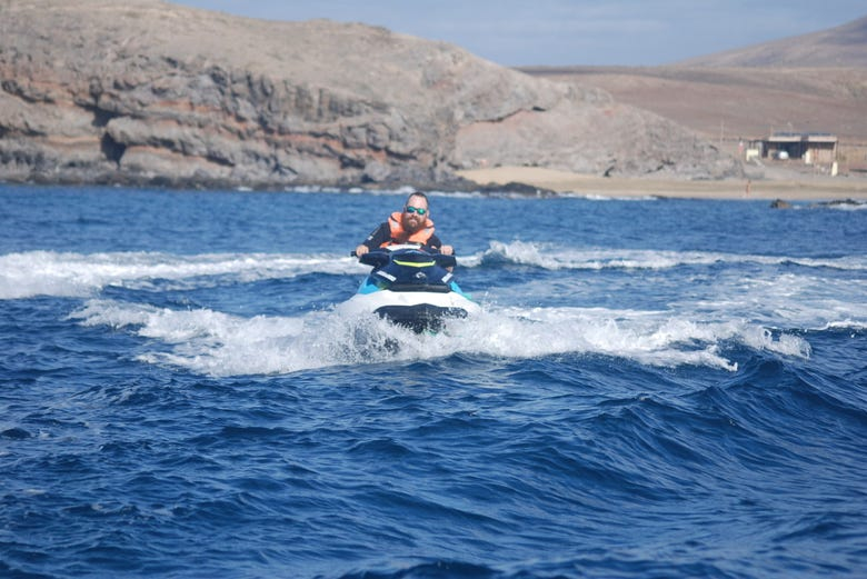 Tour en moto de agua desde Puerto del Carmen