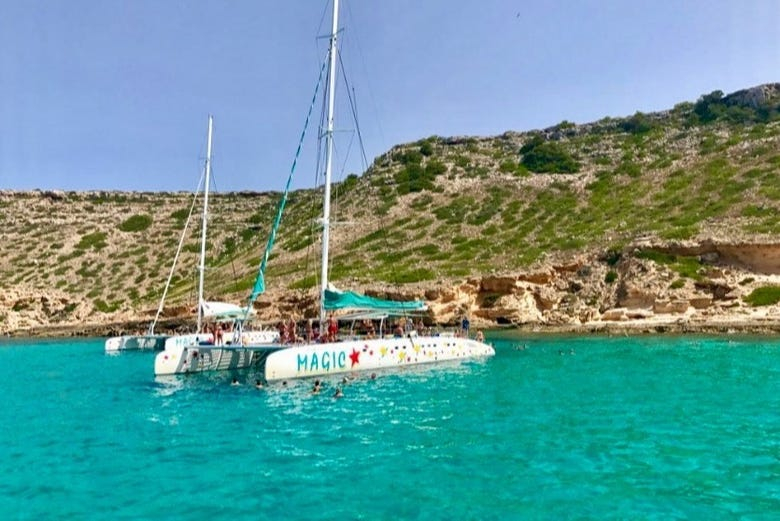 Paseo en catamarán a Illetas desde Palma