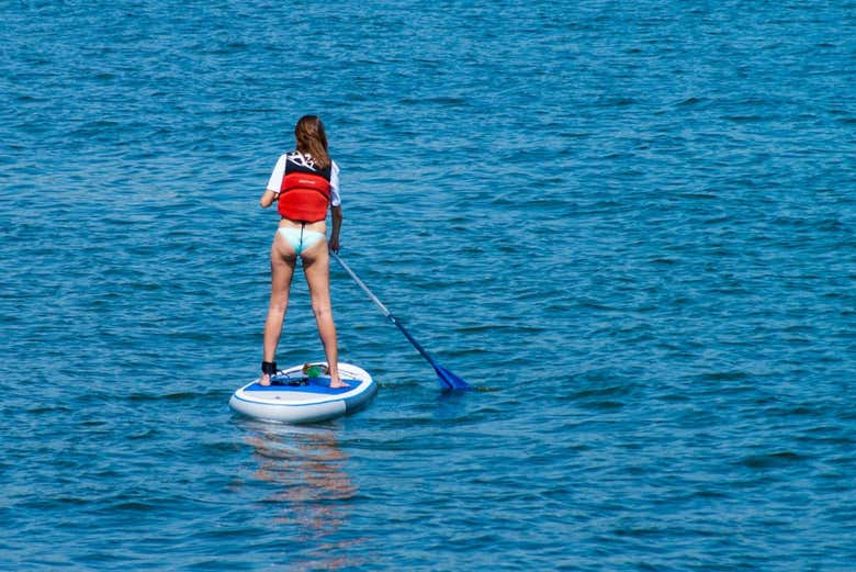 Paddle surf por Ribadesella