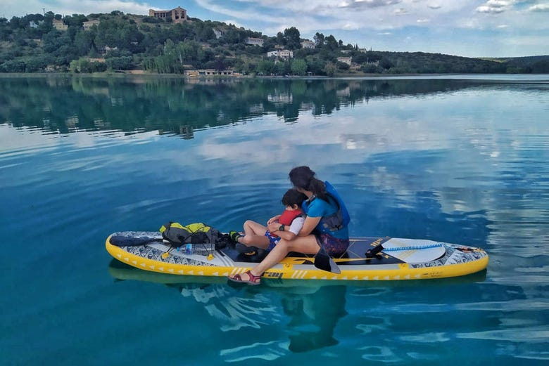 Tour en paddle surf por las Lagunas de Ruidera