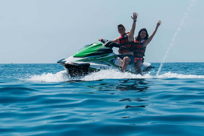 Tour en moto de agua por Salou