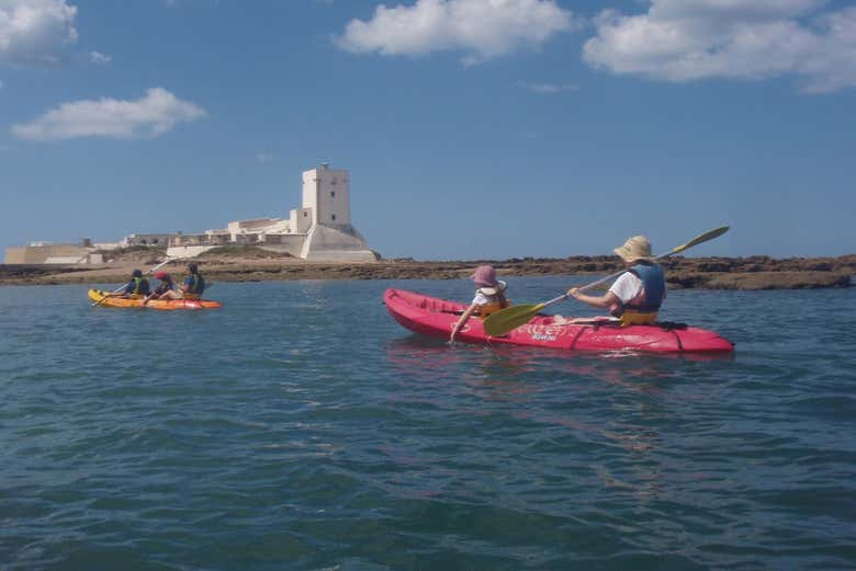 Alquiler de kayak en Sancti Petri