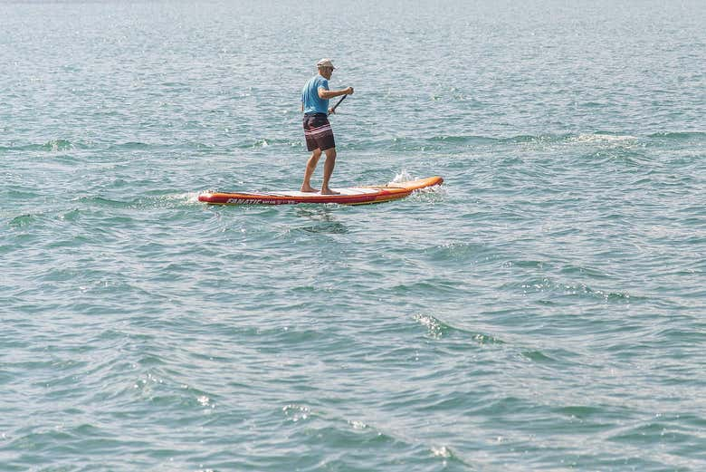 Alquiler de paddle surf en Sancti Petri