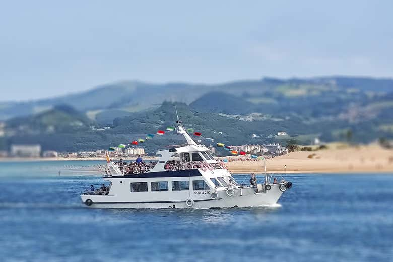 Paseo en barco por la bahía de Santoña