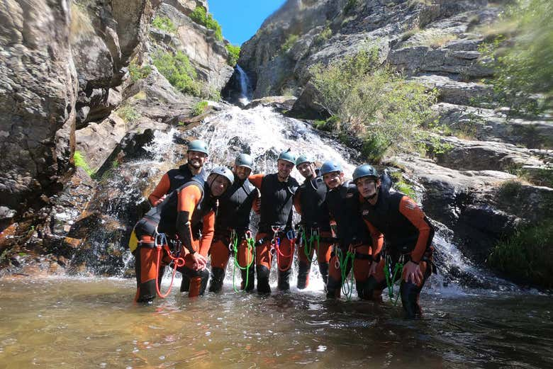 Barranquismo en el río Duratón