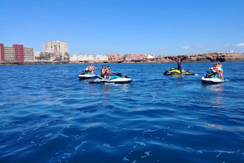 Excursión al Mar Menor y Tabarca en moto de agua