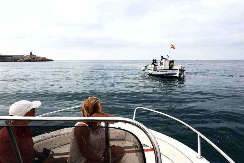 Paseo en barco por la bahía de Torrevieja