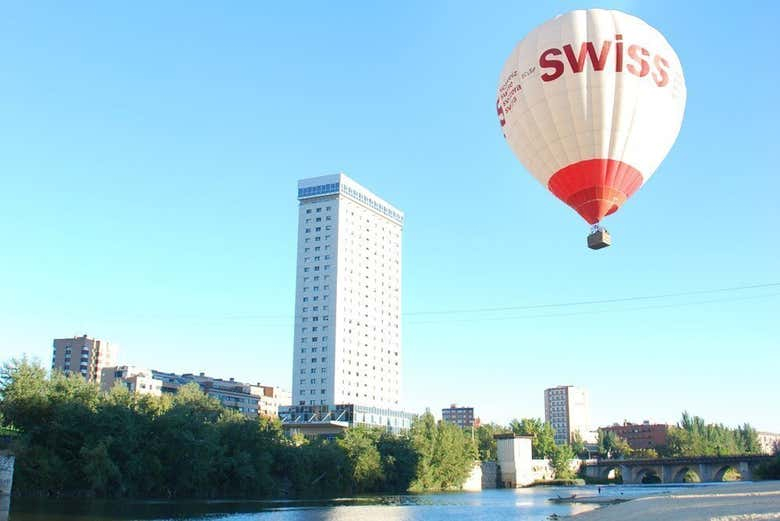 Paseo en globo por Valladolid