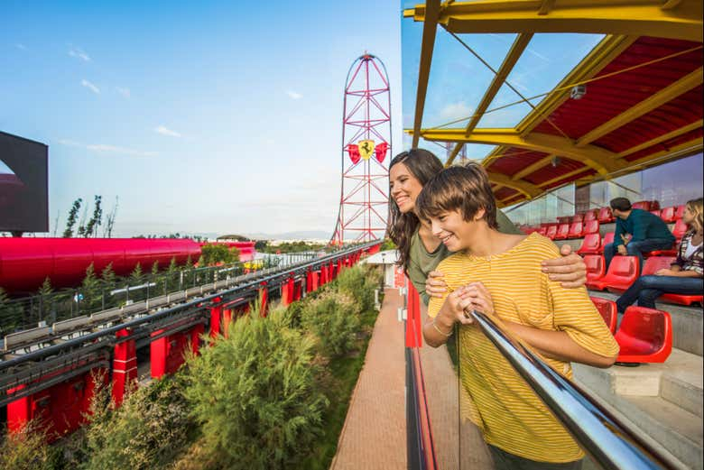 Entrada a Ferrari Land