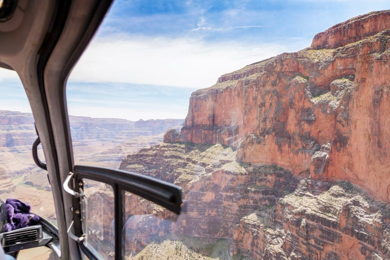 Paseo en helicóptero por el Gran Cañón