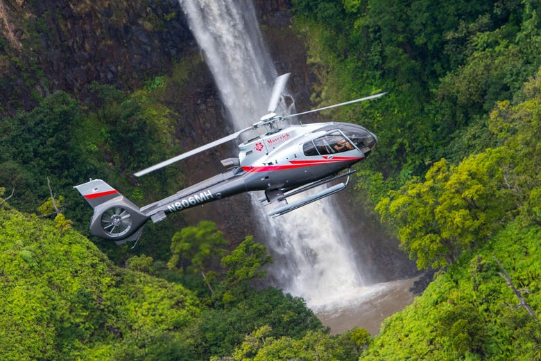 Paseo en helicóptero por Kauai