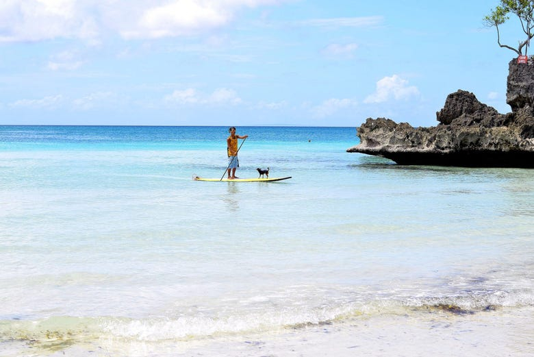 Alquiler de paddle surf en Boracay