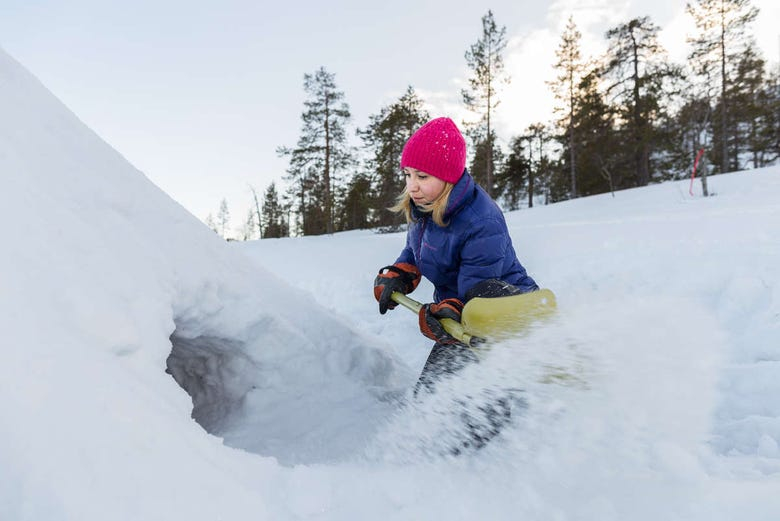 Curso de supervivencia en el Parque Nacional Pyhä-Luosto