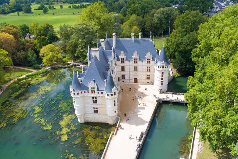 Tour por los castillos de Azay-le-Rideau, Rivau y Villandry