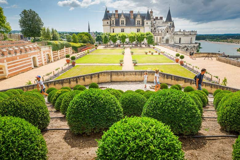 Entrada al castillo de Amboise 