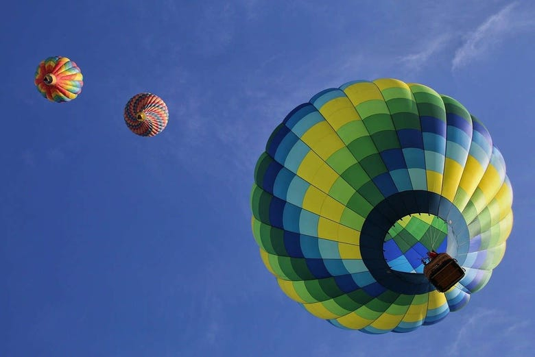 Paseo en globo por el valle del Loira