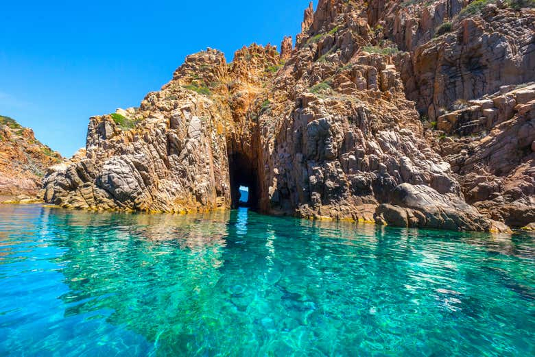 Excursión en barco a los Calanches de Piana