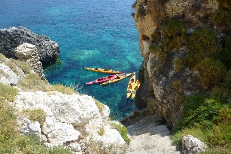 Tour en kayak por Argostoli