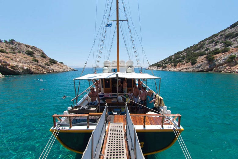 Crucero con comida por el sur de Naxos