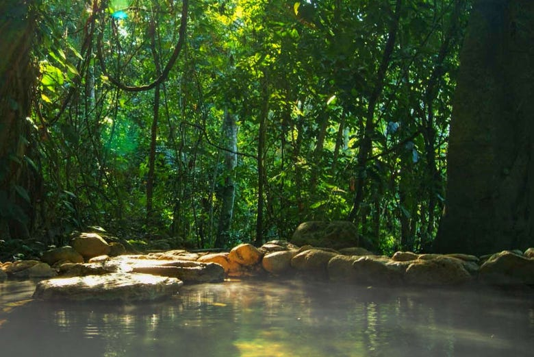 Excursión privada a las termas de Luna Jaguar