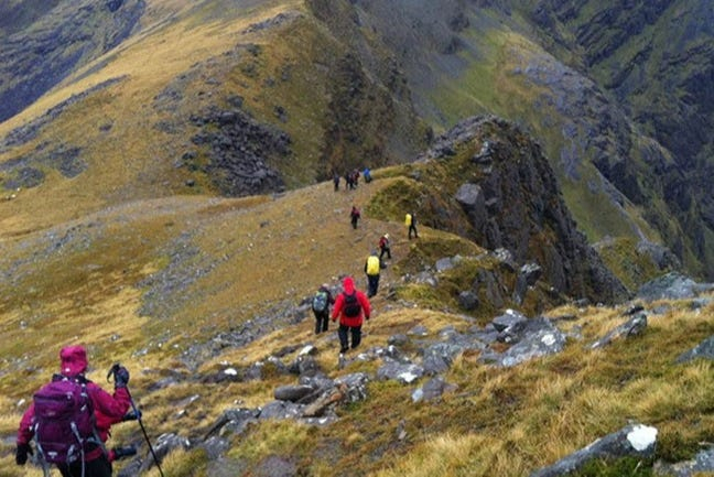 Trekking por el Parque Nacional de Connemara