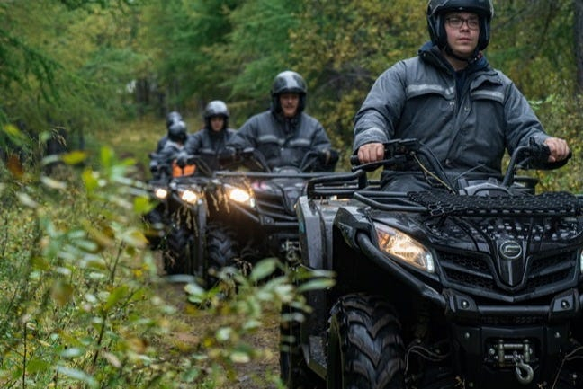 Tour en quad por el bosque de Hallormsstadur