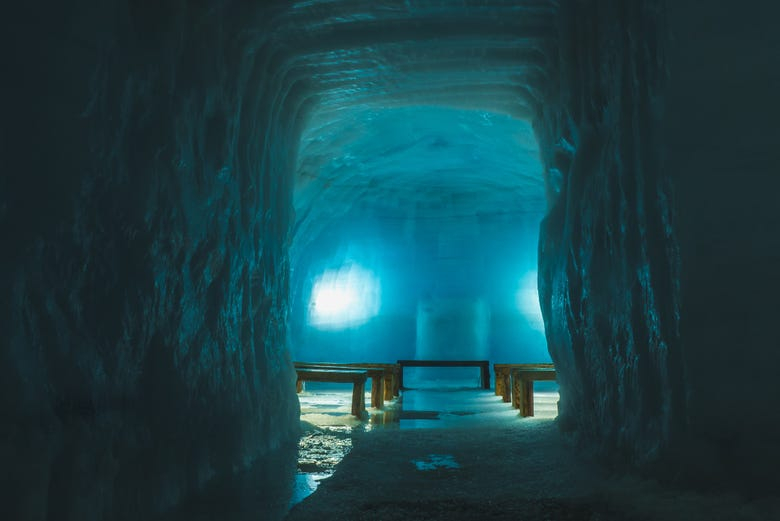 Tour por la cueva de hielo del glaciar Langjökull